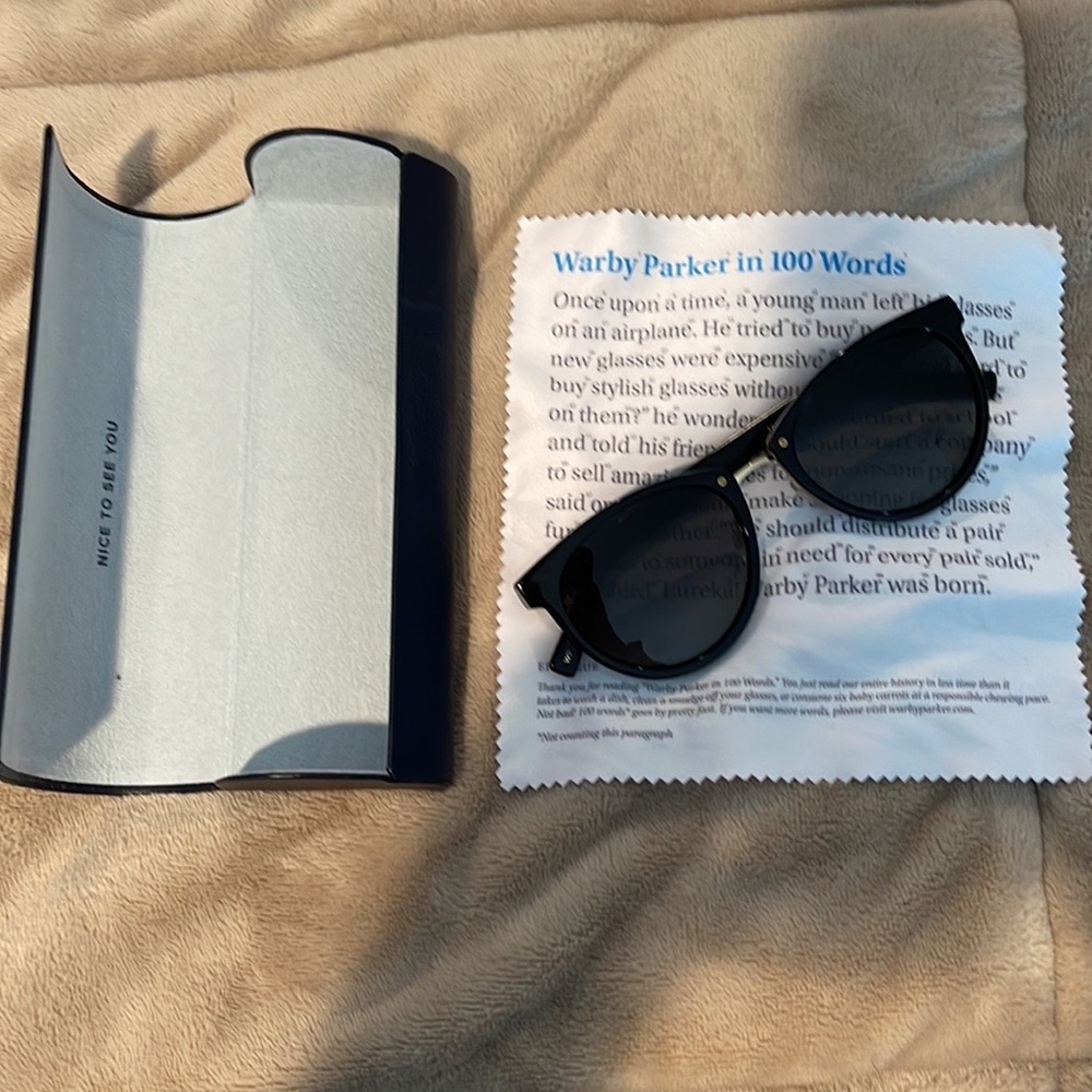 Warby Parker Black Sunglasses